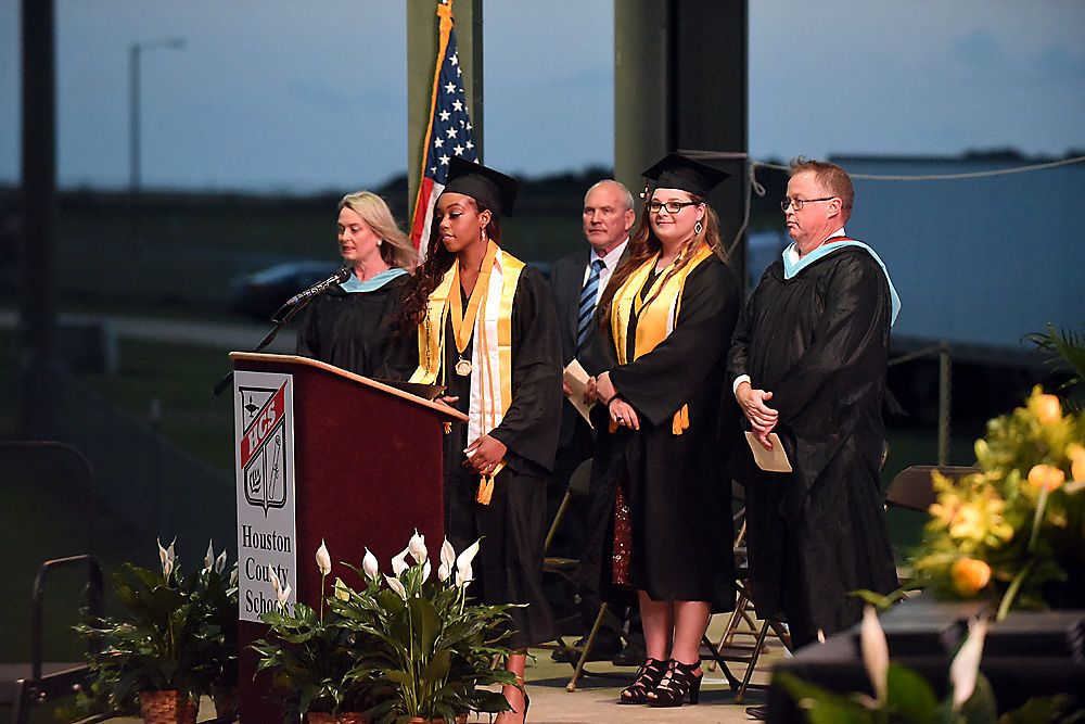Wicksburg High School graduation